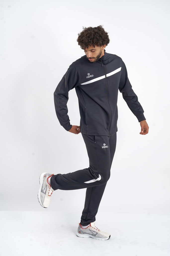 Intense Black comfy track suit