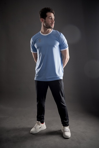 Sky blue ECO flix tee HERO